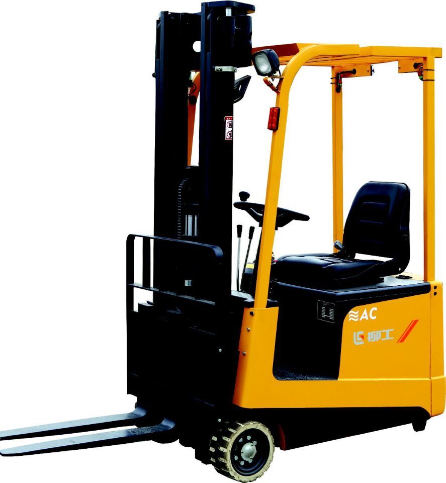 1噸迷你型蓄電池叉車 廣東生力華柳工機械銷售服務產品展示